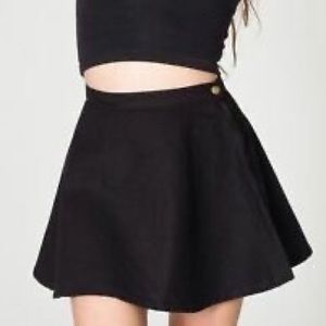 American Apparel corduroy circle skirt M